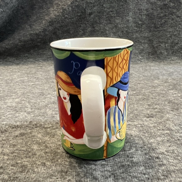 CAFE PARIS 4914 by Sango Women In Cafe Coffee Tea Mug Cup - Picture 4 of 8